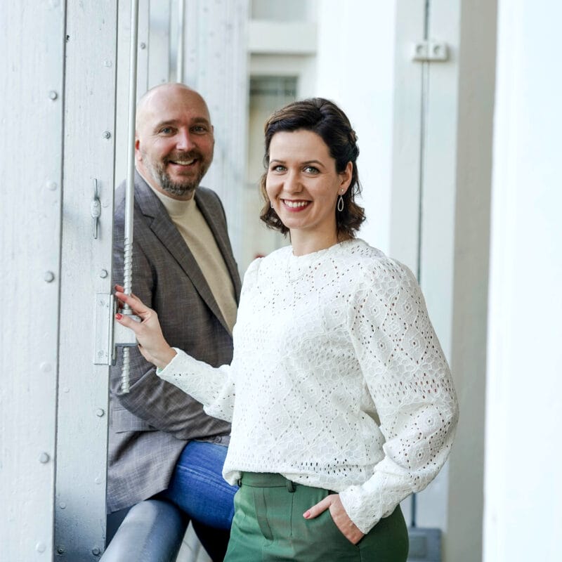 Dominique Bockmeulen en Gerard Hertsenberg, SP*RKL Marketing